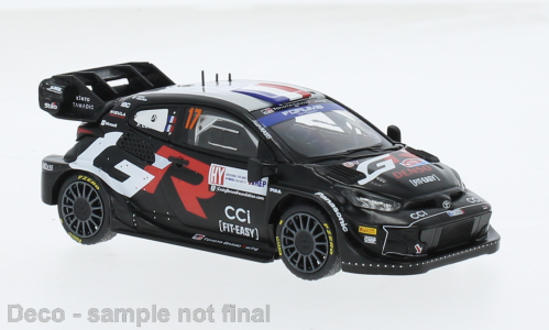 Toyota Yaris Rally1 WRC No.17 Rally Croatia 2024 Ogier/Landais - 1:43